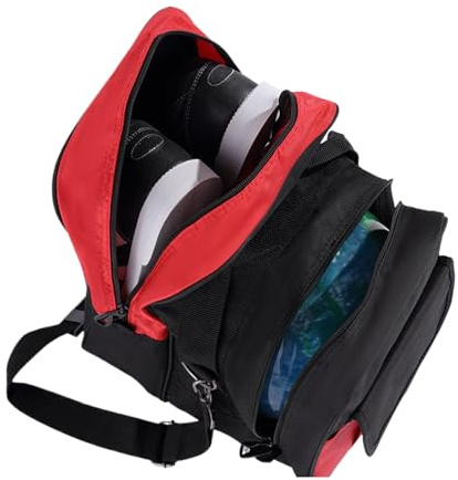 Bowling Bags | Bowling Ball Travel Case | Adjustable Straps Shoe Organizer for Training Practice Competition Sports Lover Student Athlete Men