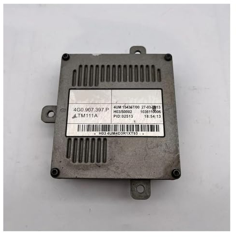 HID Xénon Ballast 4G0.907.397.P Ballast Pilote Phare Au Xénon À LED pour A1 pour A3 pour S3 pour A6 pour C7 pour RS3 pour 4G0.907.397.R Accessoire Voiture(4G0.907.397.P)
