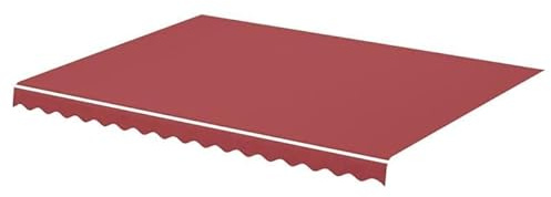 Rivestimento per tende da sole, 4 x 3 m, 100% poliestere, con rivestimento in poliuretano, resistente alle intemperie e ai raggi UV, per terrazze, balconi e giardini