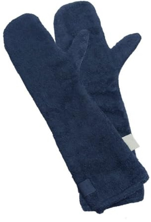 DIYEAH Pet Drying Gloves for Dogs and Horses Absorbent Water-Absorbing Pet Cleaning Gloves 1 Pair for Puppy Paw and Fur Care Random Color Random Color