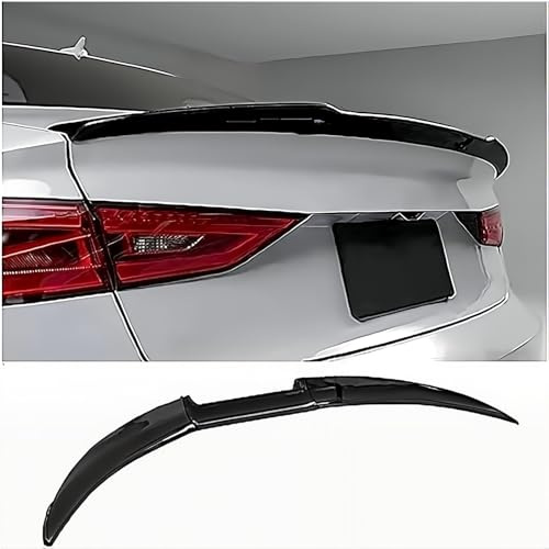 Aileron becquet arrière pour Audi A5 B8 8T Coupe 2007-2016 Noir Brillant de Coffre Aile Spoiler de Toit Hayon Wing Aile latérale Accessoires,A Sedan