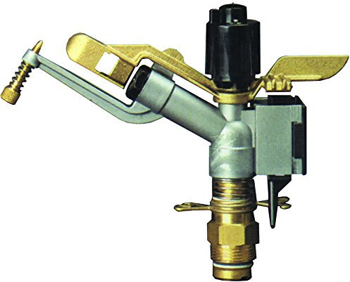 Sime 78260-25 Irrigatore ad Intermittenza a Settori, Attacco Maschio 3/4 Pollici, Argento