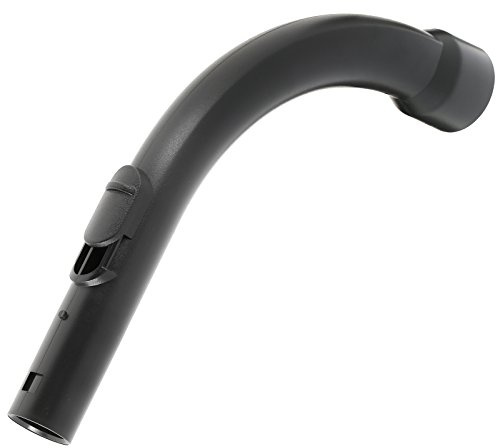 Schwarze Gebogene 35mm Schlauch Rohr Wand Halter Kompatibel mit Miele S-Serie Staubsauger
