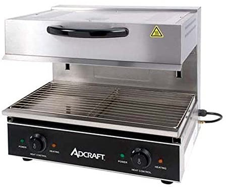 Adcraft SAL-4000W 23-Inch Countertop Salamander Broiler, Stainless Steel, 240v, Gray