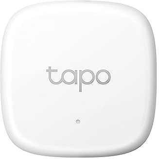 Tapo T310 Monitoraggio della Temperatura e Dell'umidità, Sensore di Fabbricazione Svizzera ad Alta Precisione, Accende/Spegne Automaticamente, Risparmiare Energia, Hub Obbligatorio