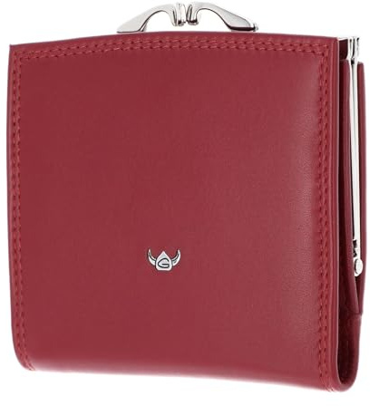 Golden Head Leder Geldbörse Polo RFID Protect Bügelbörse 2049 Rot dunkelrot