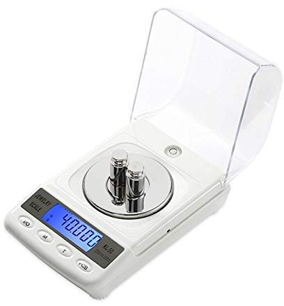 0.001g High Precision Laboratory Electronic Balance Scales Mini Jewelry Scale 50 Grams Medicinal Herbs Gold Weighing Scale,Battery Or USB Powered by