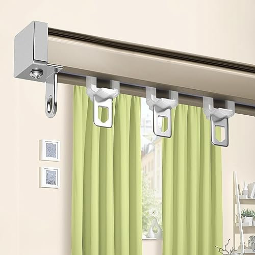 Binario Tende Soffitto Scorritenda Barre, Bastone Per Tenda Bastoni Binari Per Tende, Scorrevoli Scorritenda Binario Tenda Parete, Per Posizionare Una Tenda Da Sole, Tenda Esterno, Tutte Tende