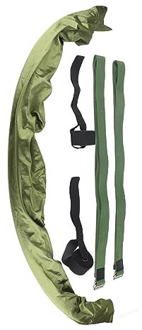 VGEBY Aerial Strap, Elastische Aerial Yoga H?ngematte, Starkes Lager, Klappbarer Beinstrecker, Flexibilit?tstrainer für Heimübungen (Hellgrün)