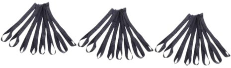 Hoement 24pezzi Cinghie Fissaggio Per Auto Cinghie Ancoraggio Per Trasporto Per Veicoli Resistente e Facile Usare Confezione