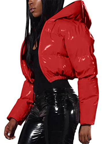 TYUIOP offerte a Tempo Giubbotto da Lavoro Piumino Ragazza Giacca Rosso Donna Giubbotto Invernale Donna spolverino Donna Primaverile Trench Coat Donna Giacca Tecnica Donna Invernale