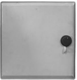 Pikappa SSN12 Sportello neutro per contatore con serratura e nottolino lucchettabile. Dimensioni 380x420 mm