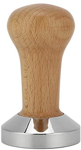 Tamper de café de 53 mm, manipulación de café de madera 53 mm para la oficina en casa Kithchen