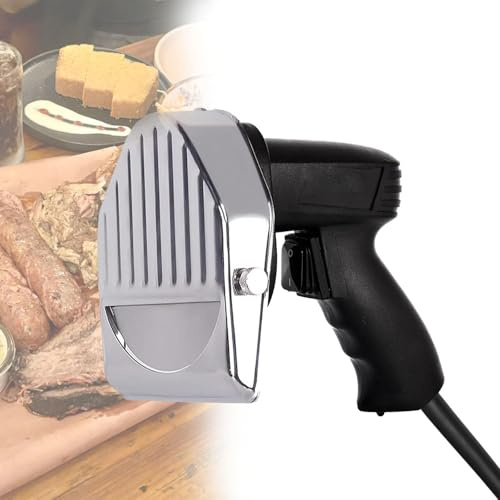 UORDBY Affettatrice elettrica Professionale per Kebab, Coltello Elettrico per Gyros Commerciale, affettatrice per Gyros con 2 Lame da 0,5 mm, per Griglie, cucine, Snack Bar, ristoranti Wiretype