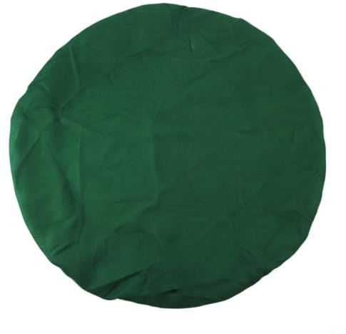 TONIXY Adjustable Felt Gaming Table Mat For 36-48 Inch Round Tables, Elastic Edge Design, Cashmere Face, Multi-Colour Options For Poker, Board Games Or Card Play(Green)