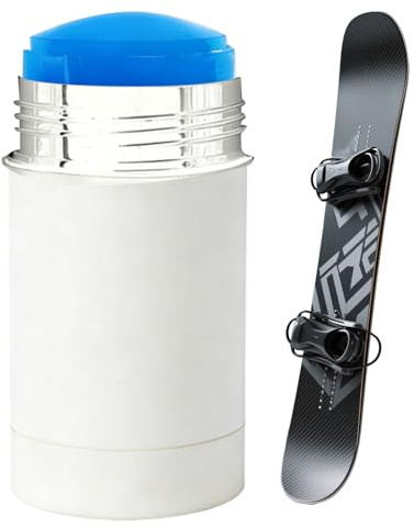 Fast Glide Snowboard Wax, All Season Speed Formula, Easy Apply Wax with Low Resistance, Premium Board WaxMaterial, Reducing Friction Racing Style, Beginners Pros 25℃ to 5℃