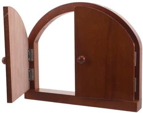 ibasenice Cubierta Protectora para Interruptor de Pared de Madera Rústica Aislamiento Confiable y Diseño que Ahorra Espacio para Seguridad Hogar Familia
