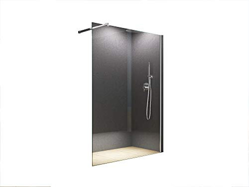 BuyLando.Shop [Typ-Lily] 10mm Walk in Duschwand - Duschabtrennung - Dusche - ESG Glas (Lily-CL-40)