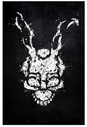 HDTS Klassisches Filmposter Donnie Darko 9 Leinwand Poster Schlafzimmer Dekor Sport Landschaft Büro Zimmer Dekor Geschenk Rahmen: 40 x 60 cm