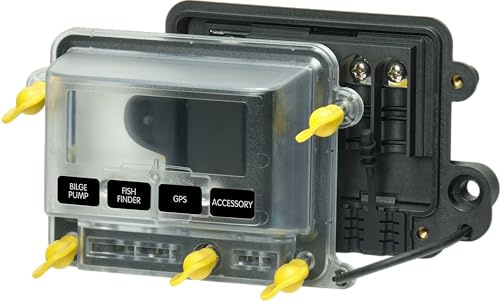 Blue Sea Systems 2356 Water-Resistant 4 Gang Common BusBar with Cover