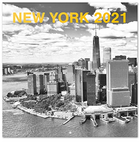 Grupo Erik Wandkalender New York Schwarz-Weiß - Kalender 2021 für 16 Monate CP21003 Schwarz-Weiss