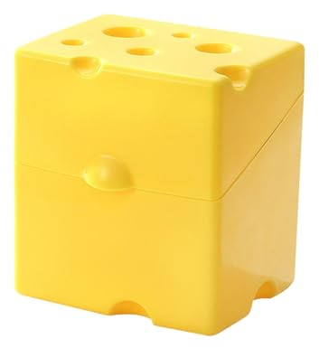 perfk Boîte Pour Fromage en Tranches, Conteneur de Tranches de Fromage, Boîte Hermétique pour Réfrigérateur, Boîte de Rangement de Fromage Portable, Conservation de Fraîcheur, Bpa Free, Réutilisables