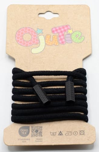 Cordón redondo de 5 mm con extremos de cordón, 1,15 m de largo, listo para usar con capucha, pantalones de chándal, chaquetas, ropa, accesorios de costura, proyectos de bricolaje, 34 colores, cuerda