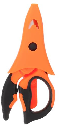 Angoily Herramienta Corte Cable Eléctrica Multipropósito Cizalla De Electricista Tijeras Para Alambre Alta Resistencia Para Uso Eléctrico Bricolaje 1 Unidad Color Naranja