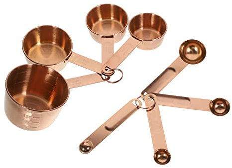 Cabilock Cuchara y Taza Medidora Para Hornear Cucharas Medidoras De Cocina Portátiles Tazas Para Repostería y Cocina