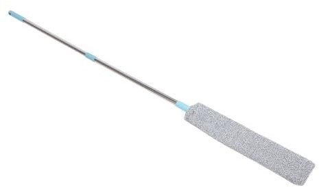 SECFOU Haushaltsstaubwedel Edelstahlgriff 127cm Lang Staubpinsel Spaltstaubreiniger Für Möbelreinigung Unter Schränken Praktischer Staubwischer Für Zuhause