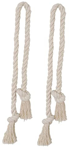 VICASKY 2 Pezzi Fermatenda in Legacci per Tende Fatti Mano Vintage Decorativo Facile da Usare Attrezzi per Tutte Stanze