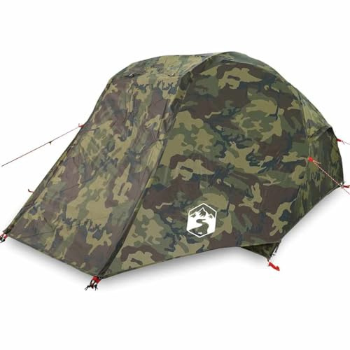Tente de Pêche, Tente Dôme de Camping Imperméable pour Pique-Nique Randonnée Pêche 3 Personnes Camouflage imperméable