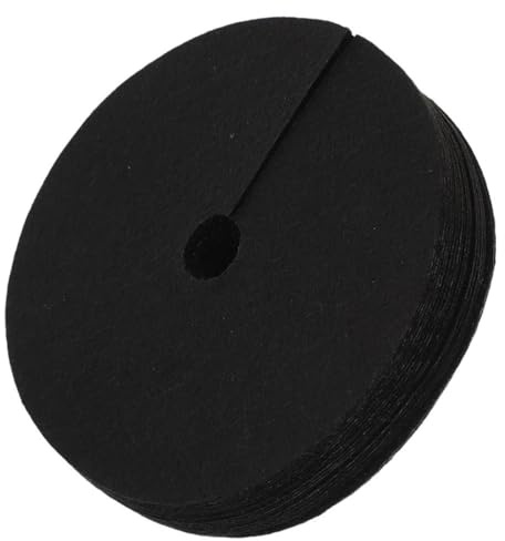 LALAFINA Disque de Paillis Non Tissé pour Arbres 30 Pièces 15 cm Anneaux Respirants pour Protection de Racines en Jardin