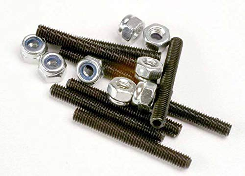 Traxxas 3962 Nylon Locknuts Screw Set Model Car Parts, 3 mm