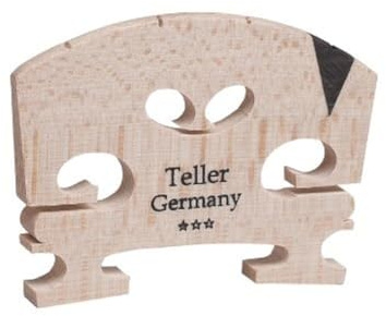 Aubert 9142-12 Teller Germany V Insert Semi Fitted Violin Bridge