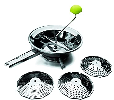 IBILI Clásica - Pasapures INOX, 3 Discos, 24 cms