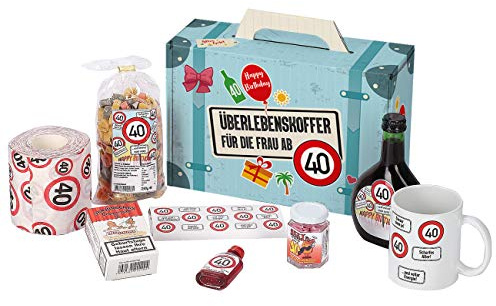 Lustapotheke® Überlebenskoffer für die Frau ab 40 (9 teilig) als Geschenkidee