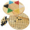 Strategiespiele Halma und chinesisches Spiel GO Gobang (Fünf in Einer Reihe) - 2-in-1 Brettspiel für die ganze Familie