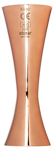 Urban Bar Copper Jigger, Aero, Spirit Measures Copper Finish 25ml/50ml Model No UB3302