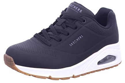 Skechers UNO STAND ON AIR dam Sneakers, Svart durabuck trim, 35 EU