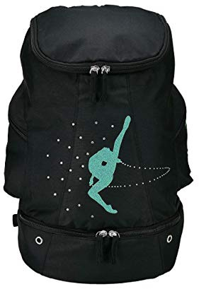 Bernit Sport Rucksack Mädchen Tasche Gymnastik Sportrucksack RSG türkis
