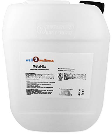 well2wellness Pool och pool järnborttagare Metal-Ex – 10 l