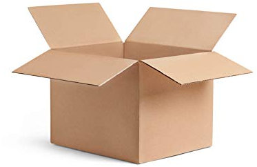 Cajas de Cartón para Mudanzas Almacenaje Transporte sin Asas (60 x 40 x 50 cm, 10 Unidades)