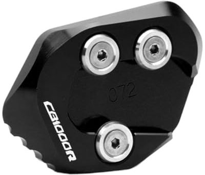 SeitenstäNder Verbreiterung Fit -Verwendung for Honda CB1000R CB 1000R CB1000 R 2018 2019 2020 2021 Motorrad CNC Kickstand Sidestand Stand Extension Enlarger Pad Motorrad SeitenstäNder Unterlage ( Col