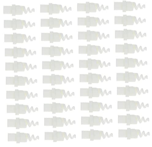 Yardenfun Spiraldüse Aus Mildem Pp-material 100 Stück Spiralkegeldüse Reinigung Und Kühlung Robust Für Den Einsatz