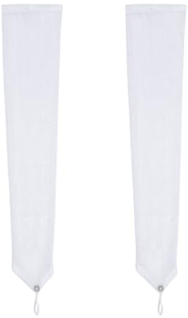 HOBBIESAY 53cm Frauen Lange Fingerlose Transparente Handschuhe Mesh Lange Handschuhe Sexy Transparente Handschuhe mit Glas Strass für Hochzeit Brautoper Party Halloween Kostüm