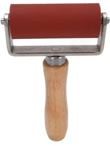 Silikon-Nahtroller, 32 mm Durchmesser, 80 mm Breite, Silikon-Andruckrolle, hochtemperaturbeständiges Silikon-Naht-Handandruck-Schweißwerkzeug für PVC-Planenmembranen