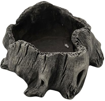 Ldabrye Künstlicher Treibholz Pflanzgefäß, Skulptur, Kunstharz, Sukkulenten Blumentöpfe, Holzimitat, poröser Bonsai Baum, Pflanztöpfe, Treibholz Sukkulenten Pflanzgefäß