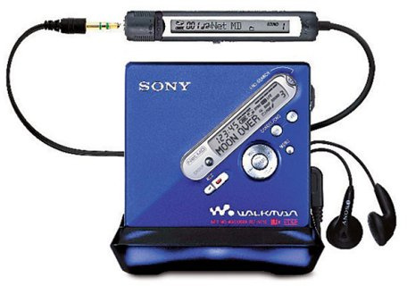 Sony MZ-N710/l MP3-MiniDisc-Rekorder blau