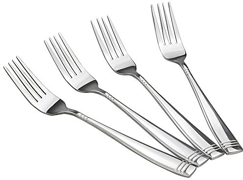 Obstnny Stainless Steel Dinner Fork, 8-Inch, Set of 12